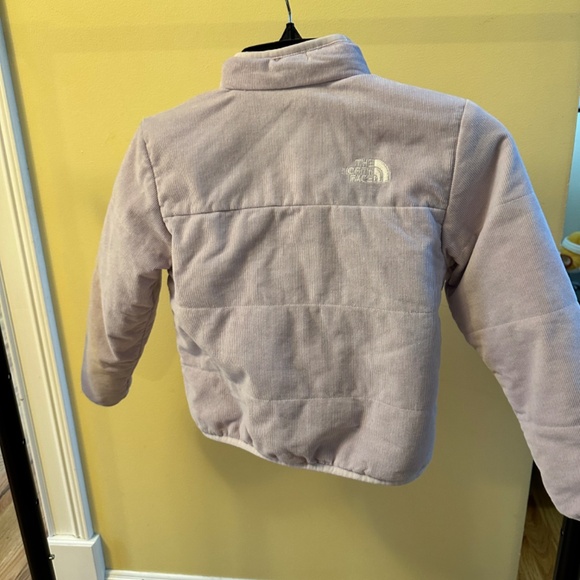 THE NORTH FACE KIDS REVERSIBLE MOSSBUD JACKET: Size 6 / Lavender Fog - Picture 5 of 12